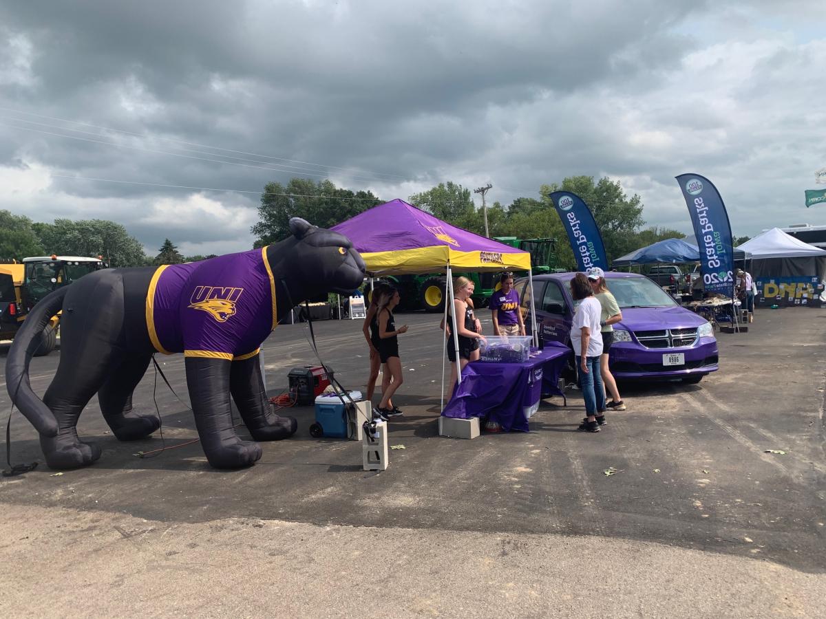 UNI booth at Beyond the Game