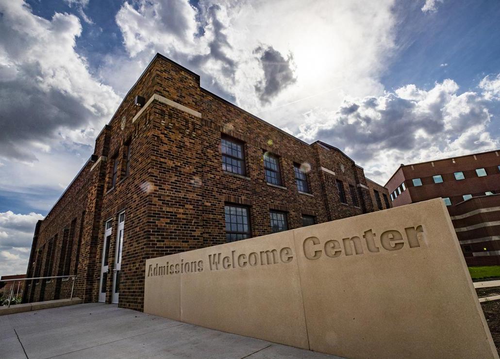 UNI's new Admissions Welcome Center