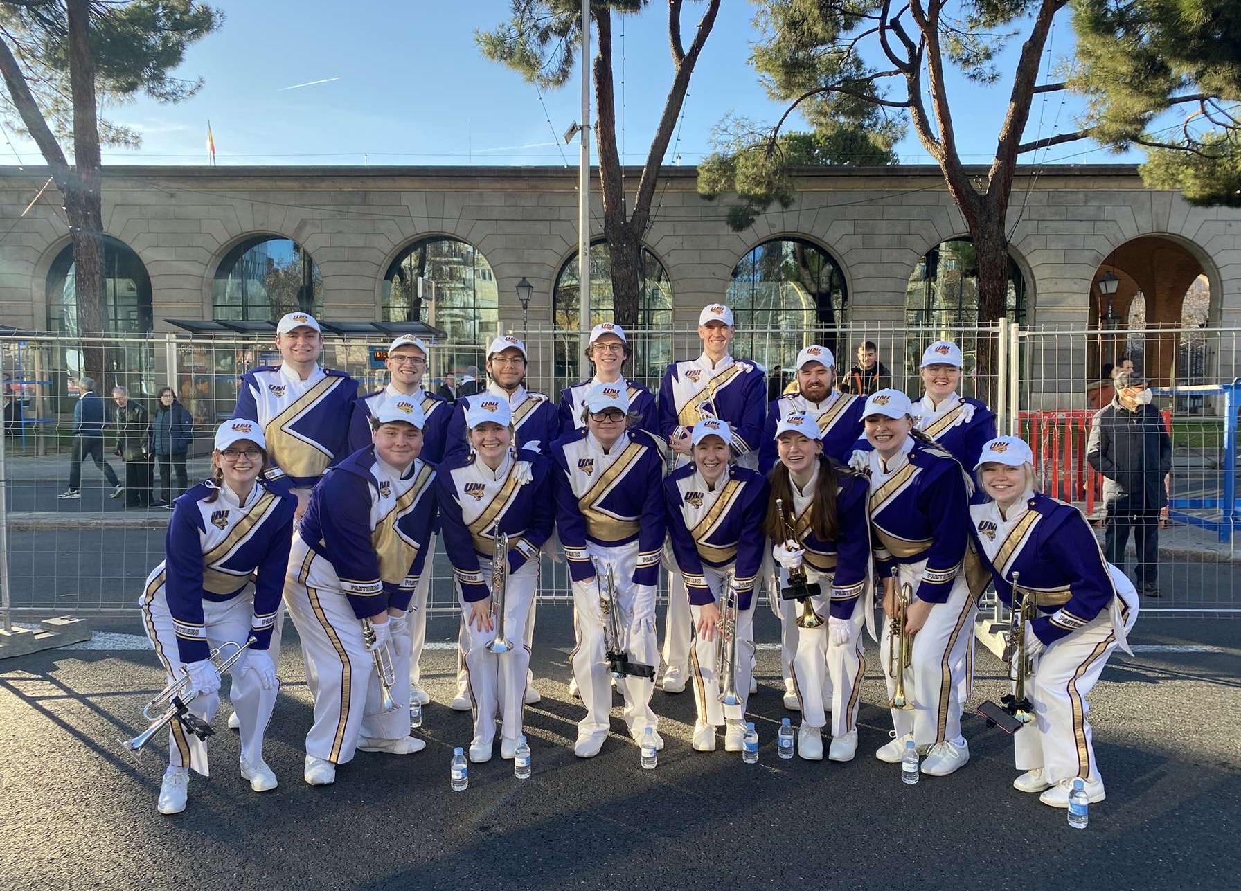 Panther Marching Band in Spain