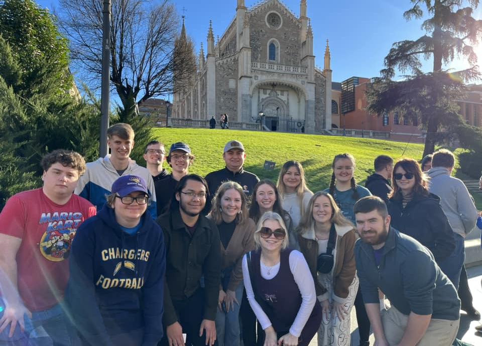 Group of people in Spain.
