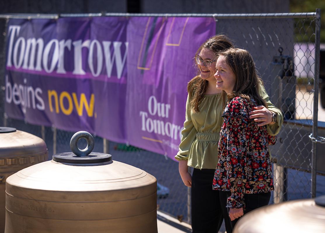 Community welcomes back the carillon bells