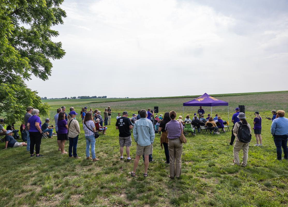 Irvine Prairie Dedication