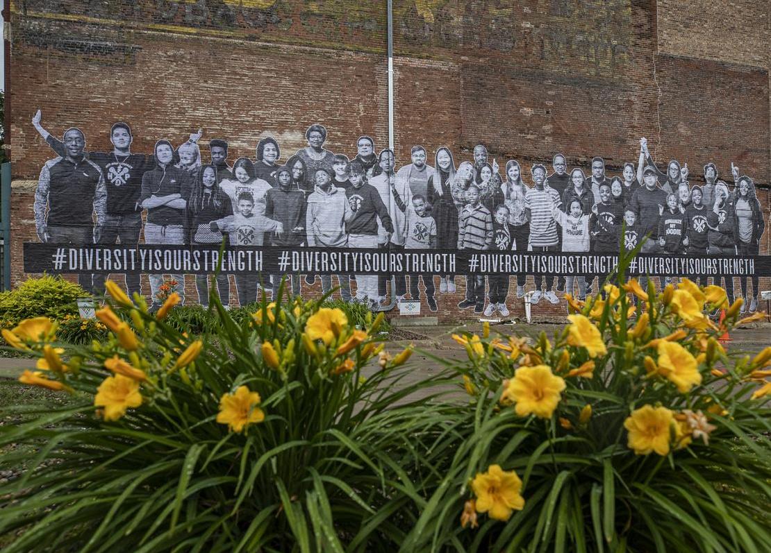 diversity mural
