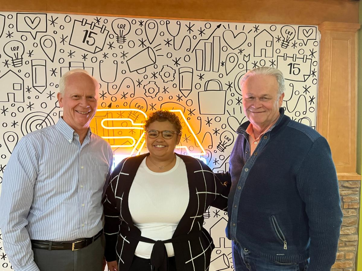 Eboni Springfield with Mike and John Schreurs
