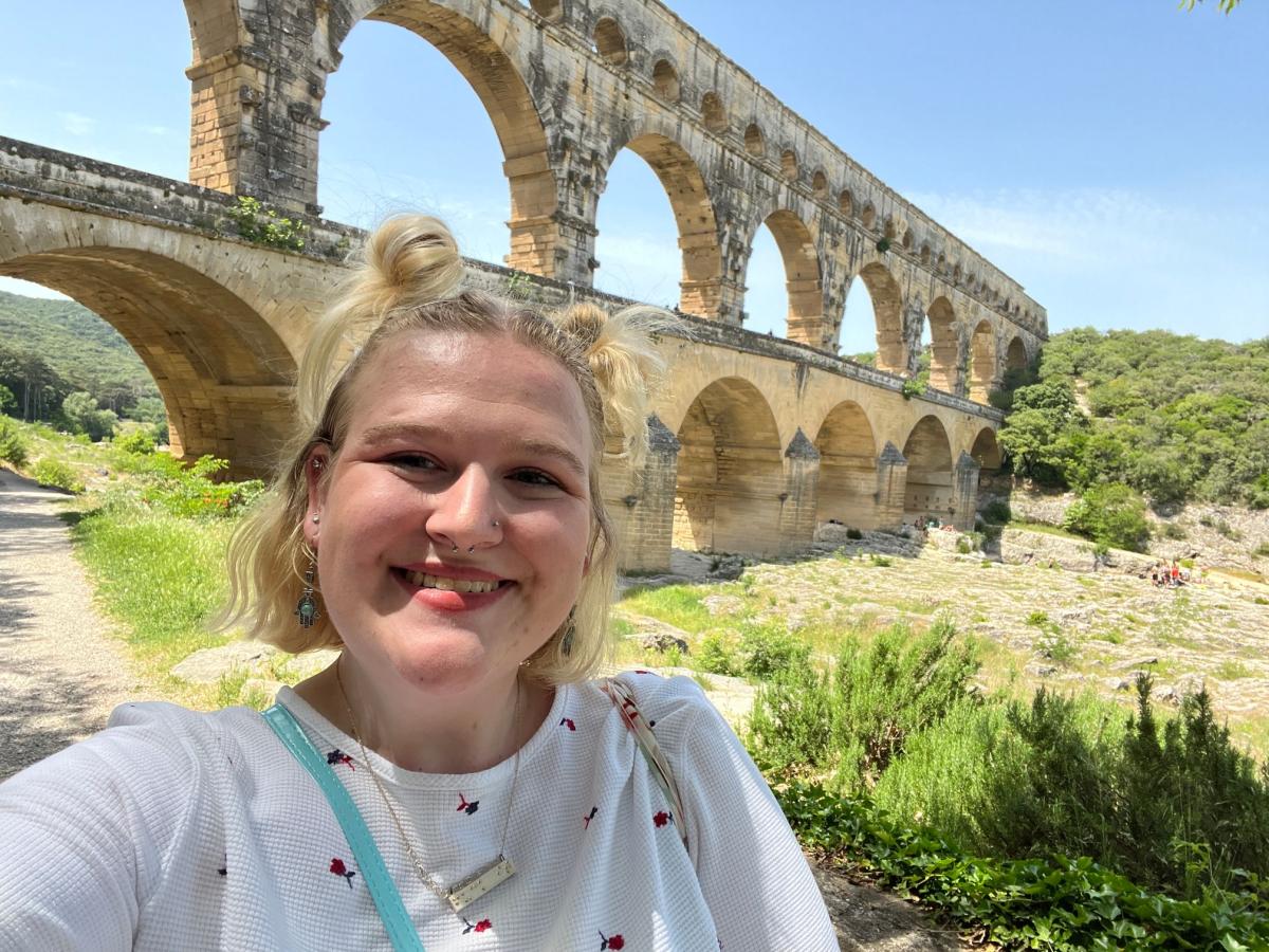 Emily Mae Wilding in France