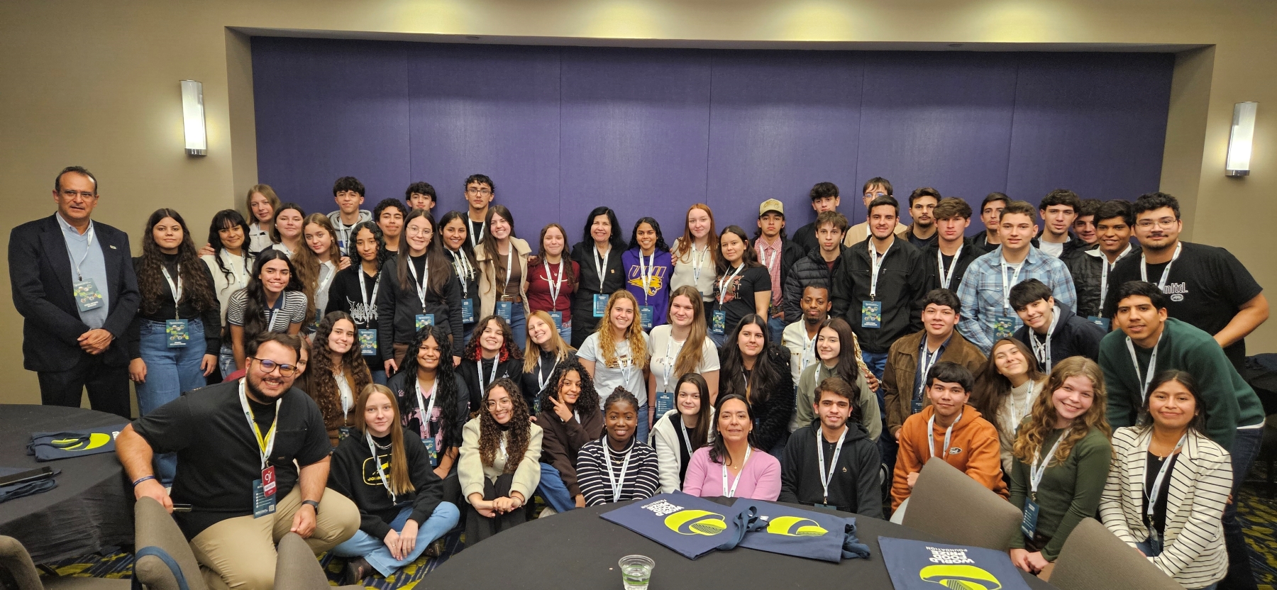 Visiting Brazilian students