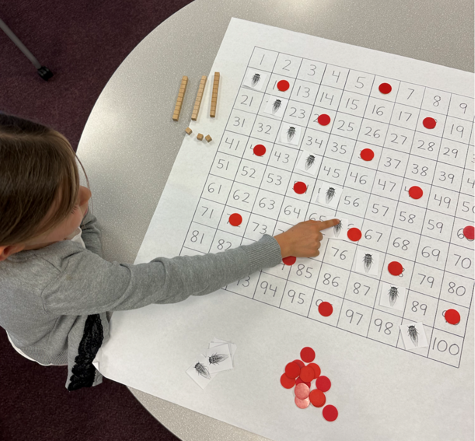 Child playing the Cicada Game