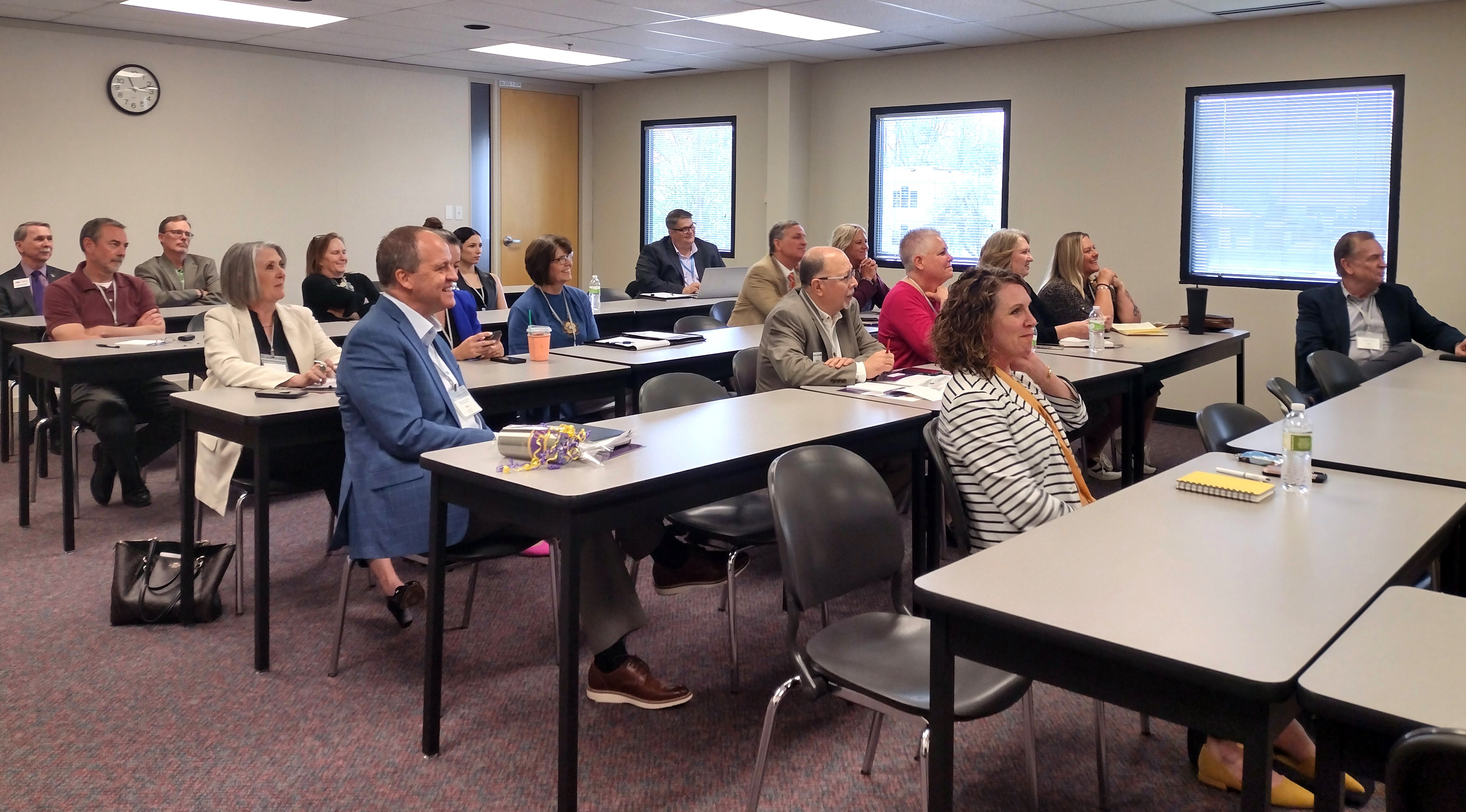 Attendees listen at Employee Ownership Conference