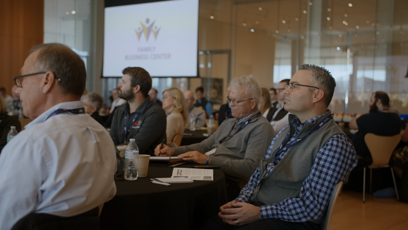 Attendees at 2024 Family Business Conference