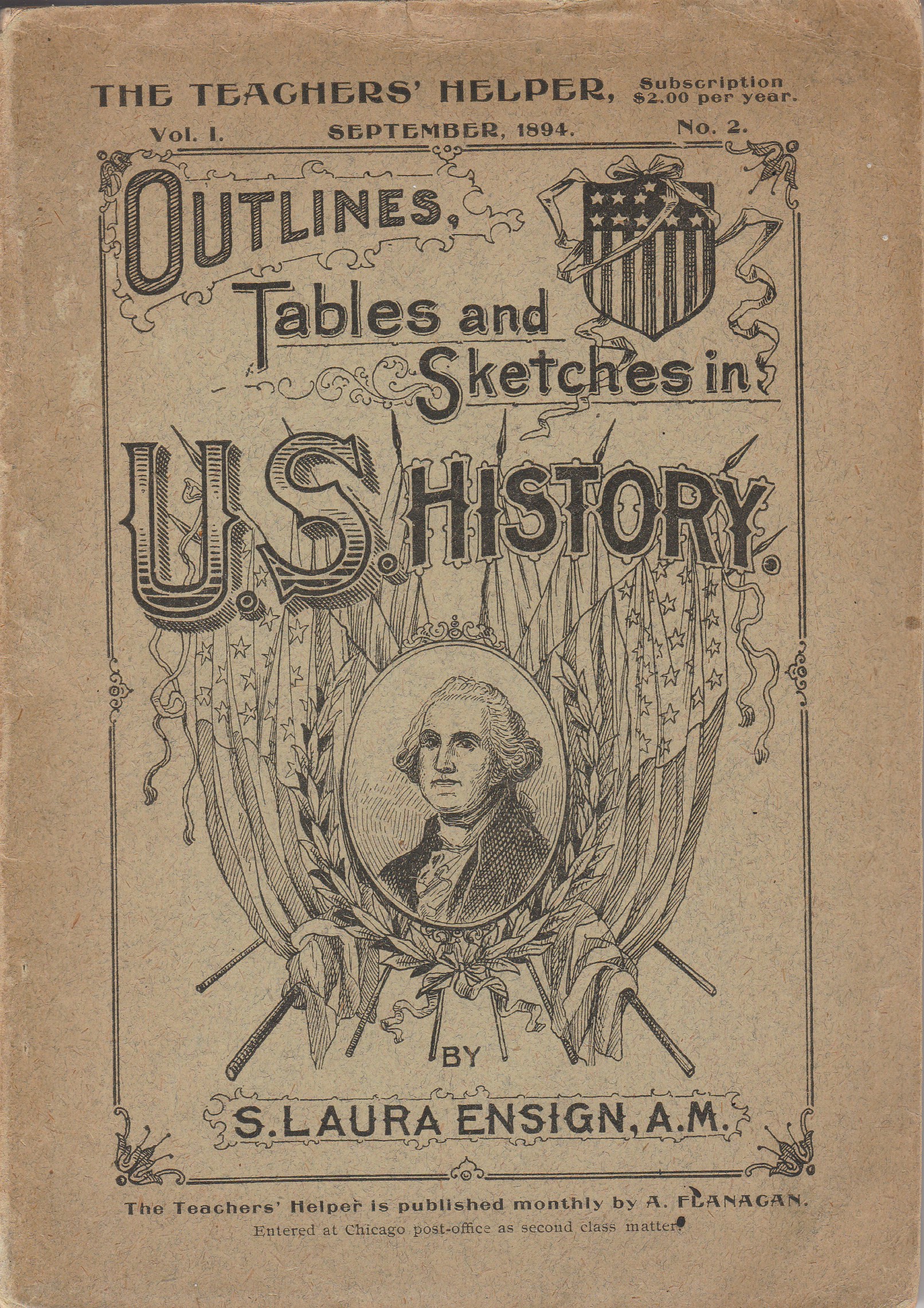 Front page of a textbook Ensign wrote.