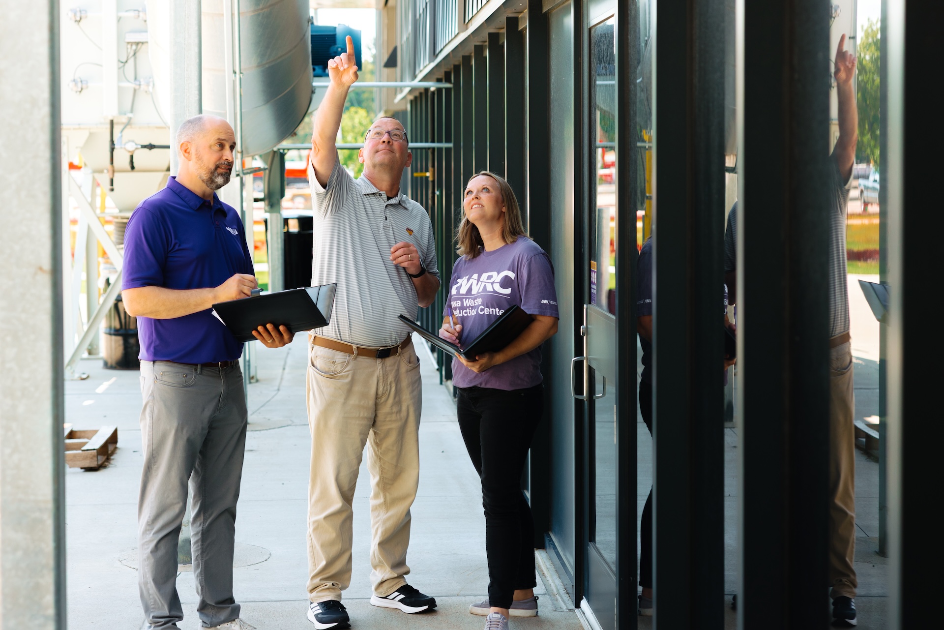 The Iowa Waste Reduction Center provides energy inspections to save businesses money