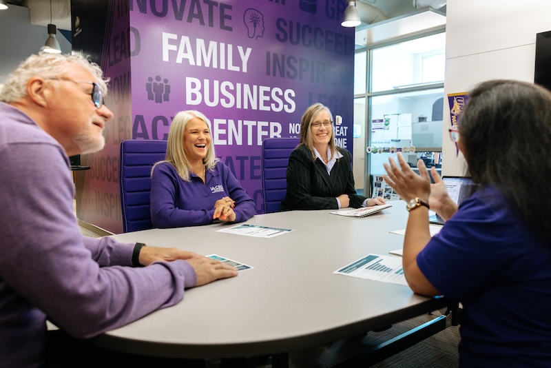UNI's Family Business Center team discusses succession planning