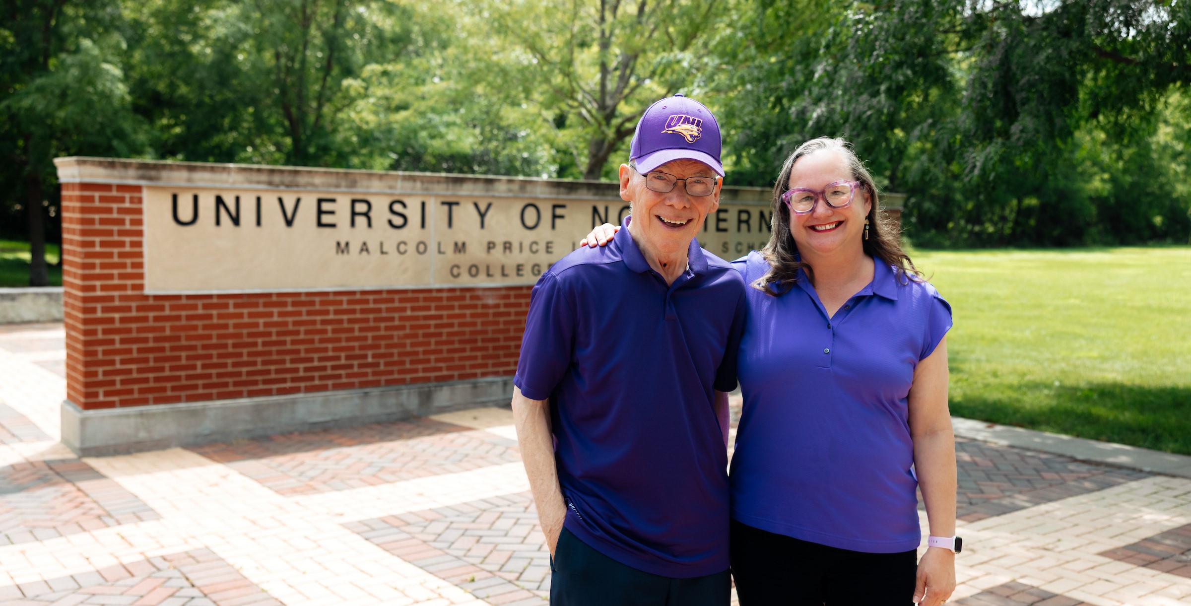 Barry Wilson and Becky Wilson Hawbaker