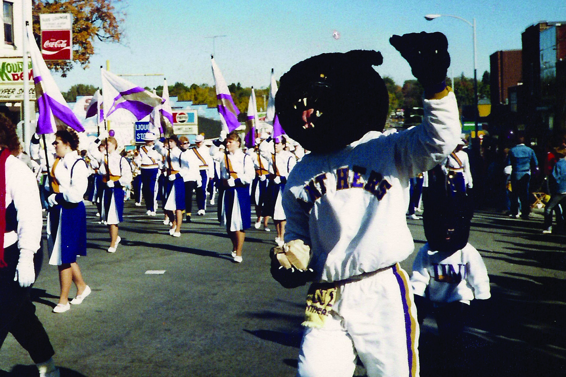 1980s Panther Mascot