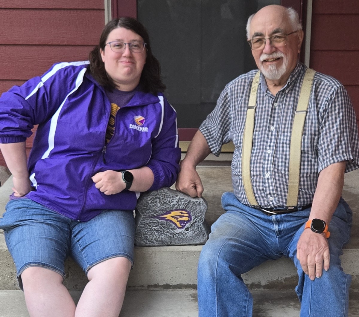 Allia Yarrow and Keith Yarrow, UNI teaching alums