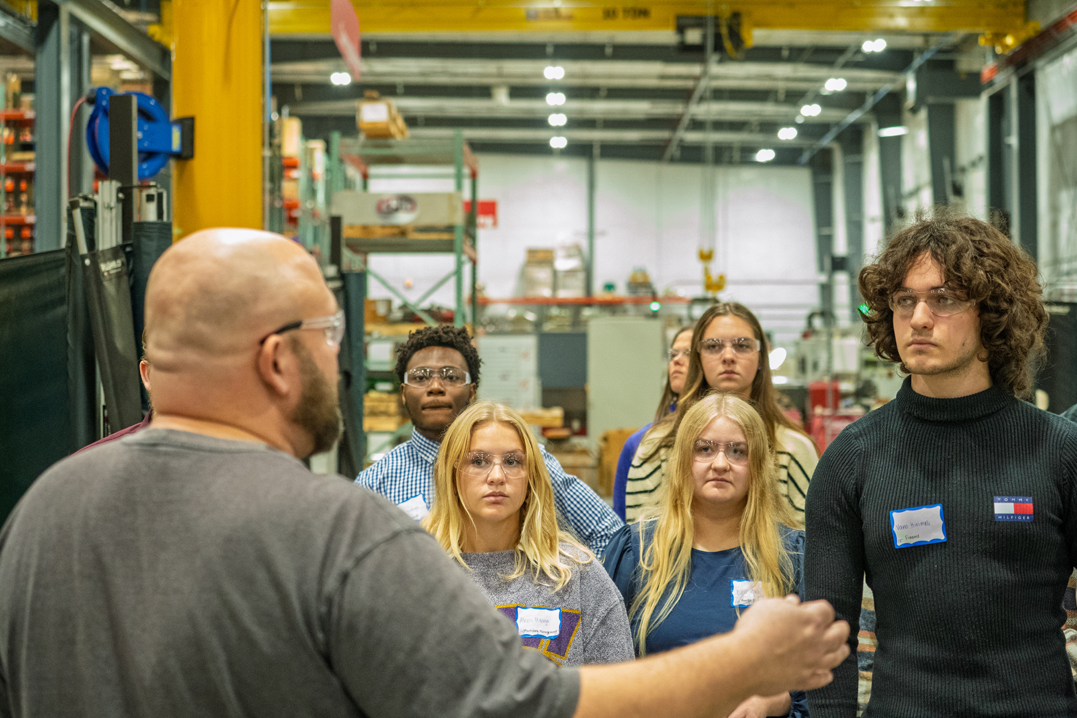 Students featured at CPM Manufacturing.