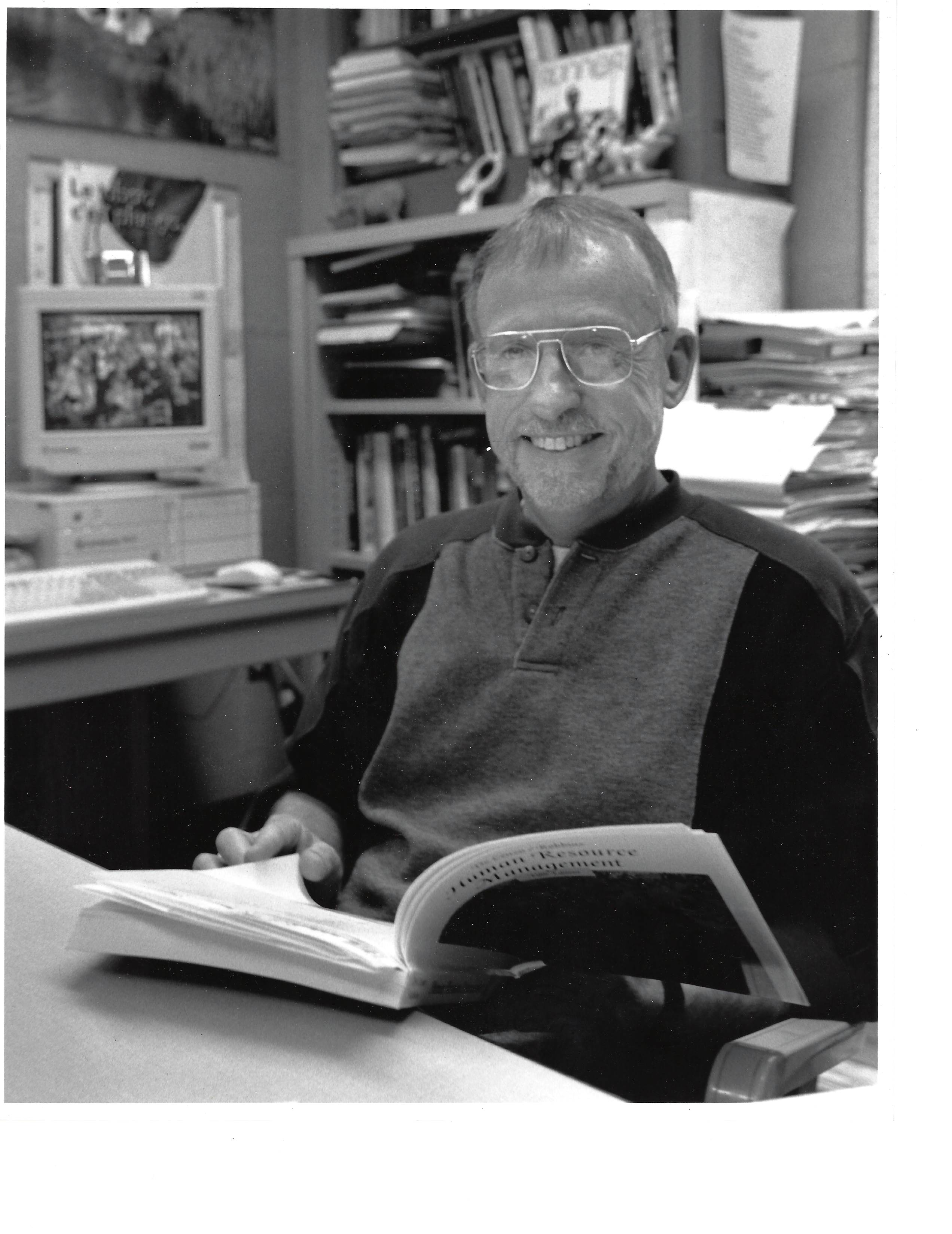 David Whitsett  in UNI office