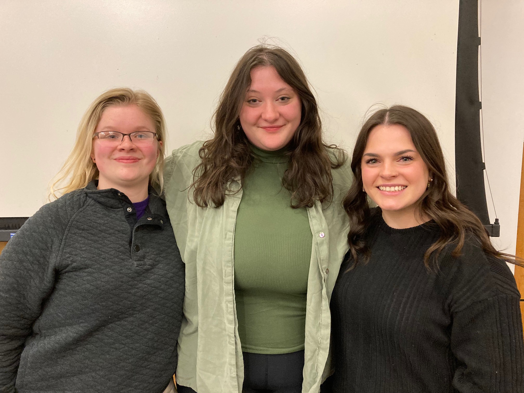 Megan Kopp, Trina Tounjian and Lorelei Cash