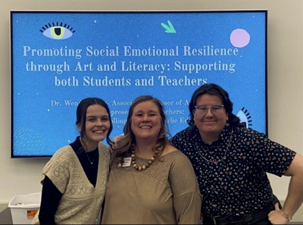 Paige Hollingshead presenting at SEL Conference