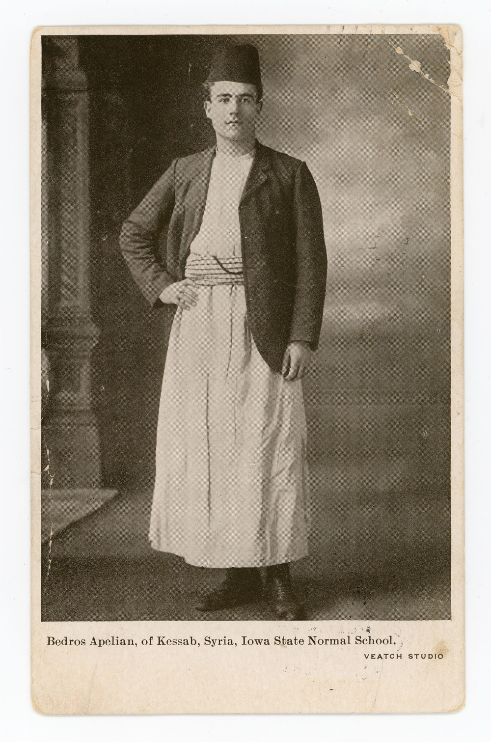 Bedros Apelian, one of UNI’s first international students