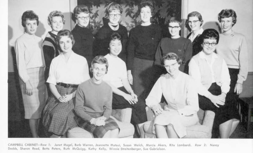 Women of the 1961 Campbell Cabinet