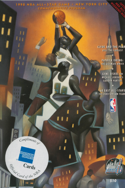 Gary Kelley All-Star NBA artwork.