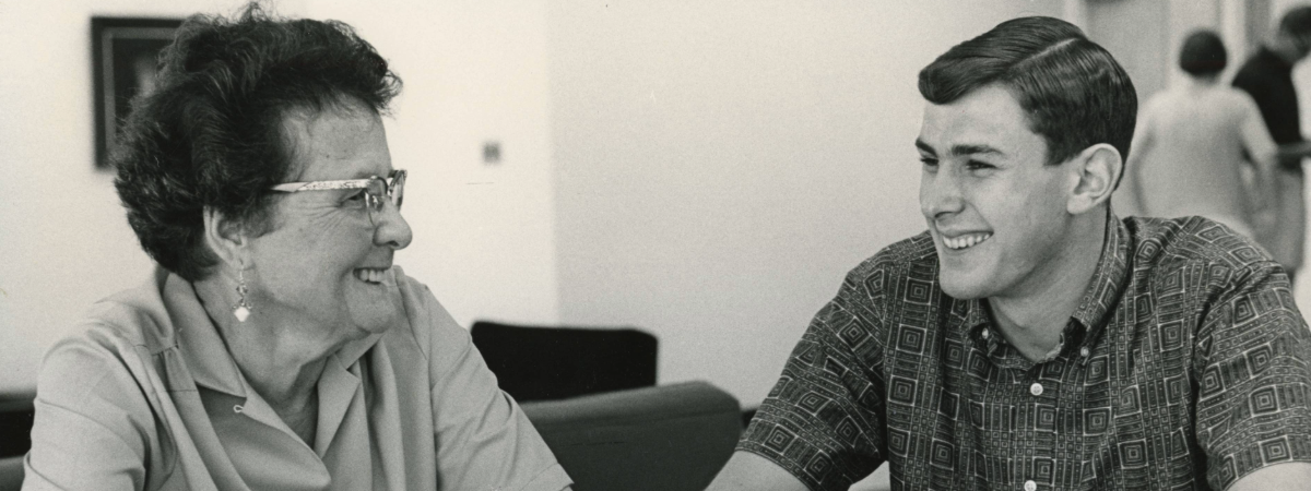 Irene Eaton and Howard Davis.