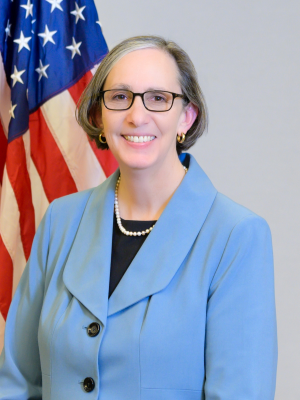 Headshot of Kimryn Rathmell.