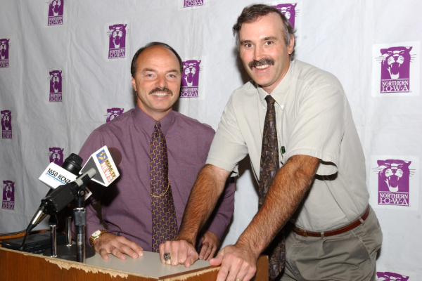 Gary Rima and Kevin Boyle in 2001.