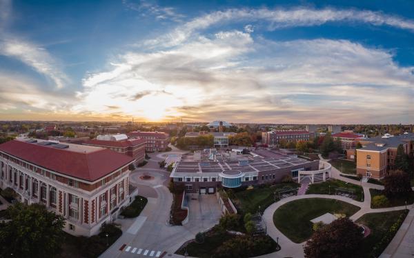 Campus aerial view