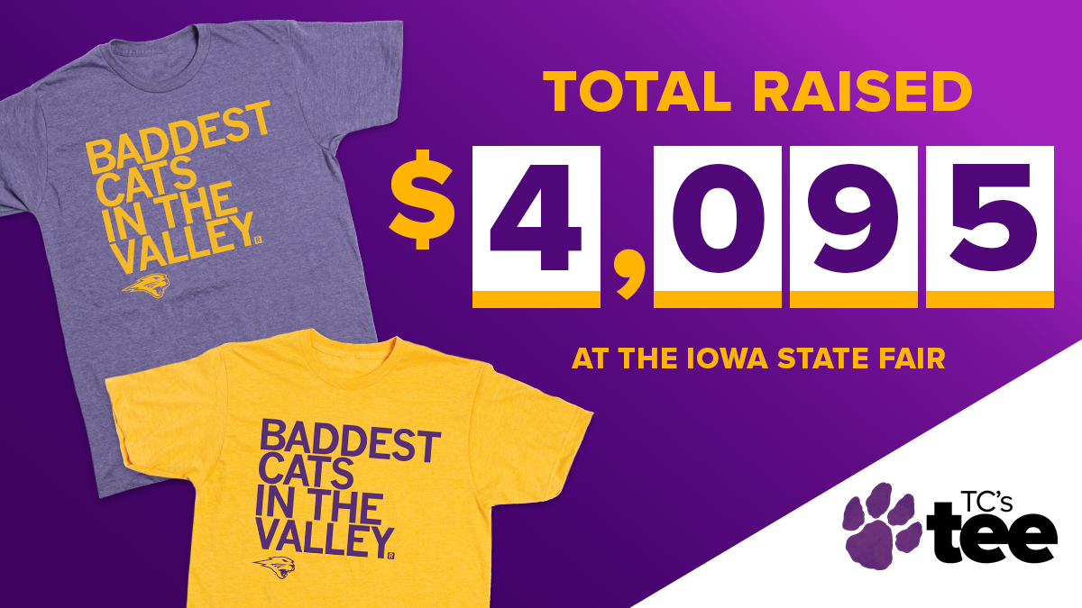 $4,095 total raised at the Iowa State Fair