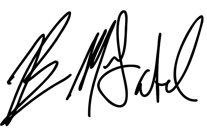 Brian Gabel's signature