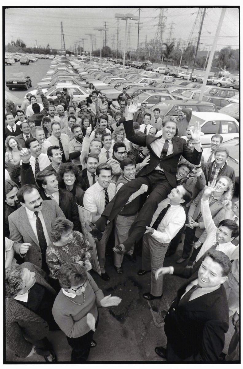 David Wilson and his employees.