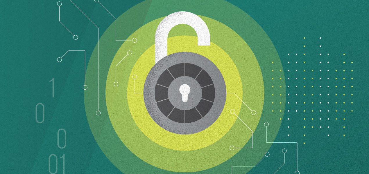 Illustration of a lock