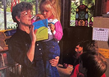 Florence O'Mara Koch when teaching in Arizona