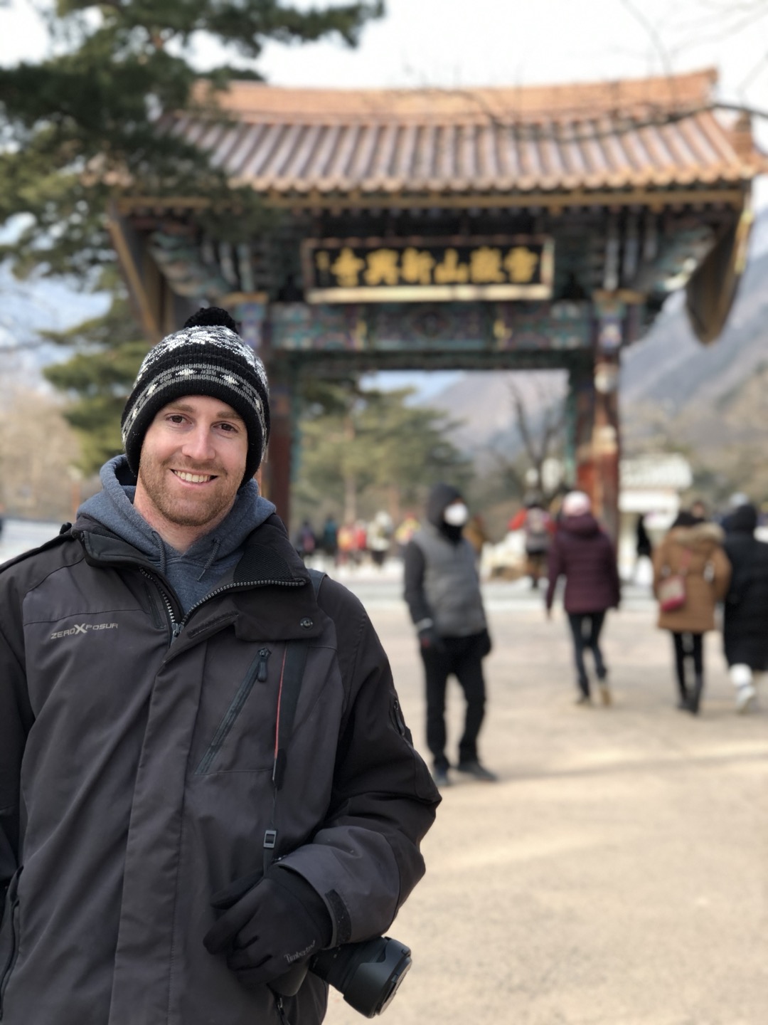 Brett Meehan in Korea with his camera