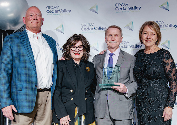 Pilkington recognized for lasting impact on the Cedar Valley