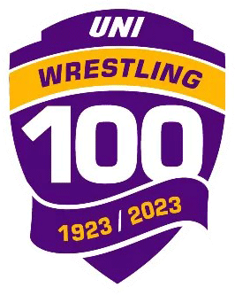 UNI Wrestling-100-1923 to 2023-logo