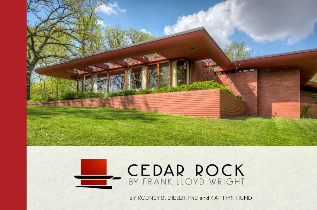 "Cedar Rock by Frank Lloyd Wright" book cover