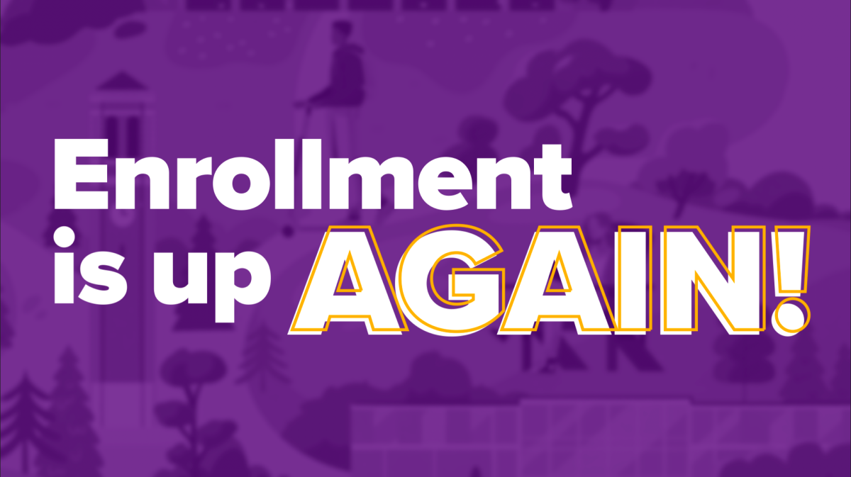 Enrollment is up again!