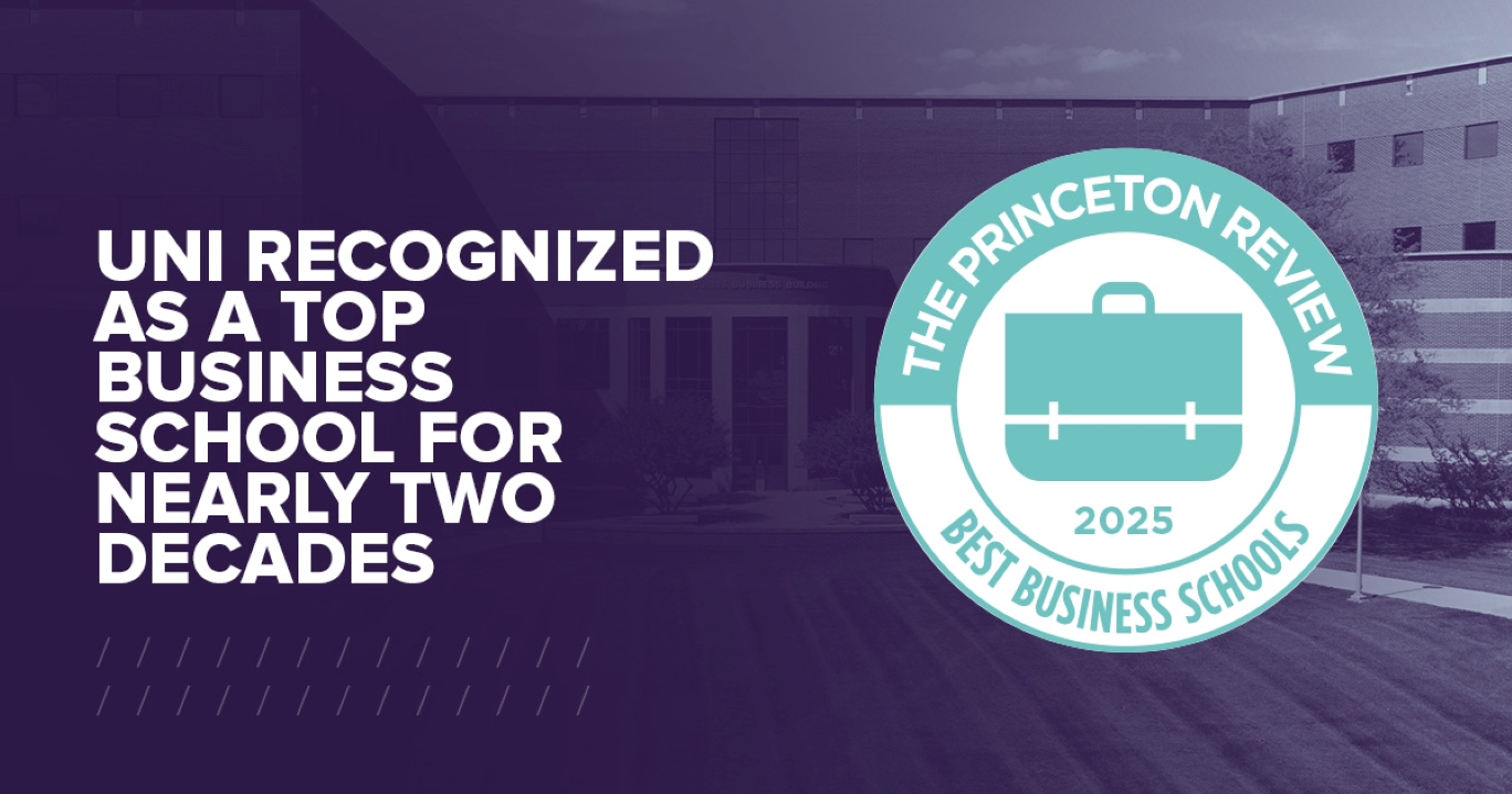 UNI recognized as a top business school for nearly two decades