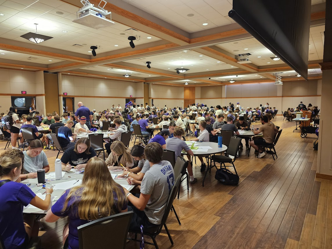 Panthers Give Back event in Maucker Union.