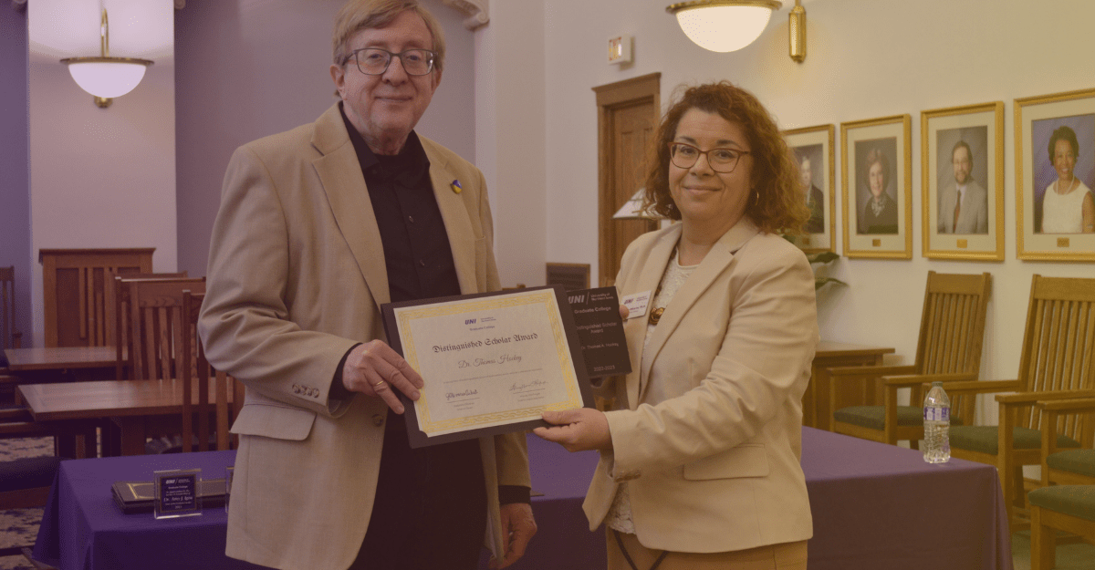 Distinguished Scholar Award