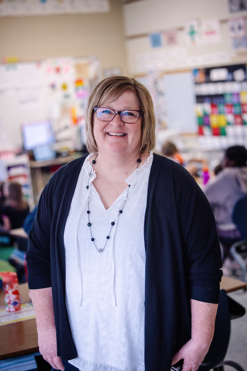 Tonya Wilson-Story in her classroom