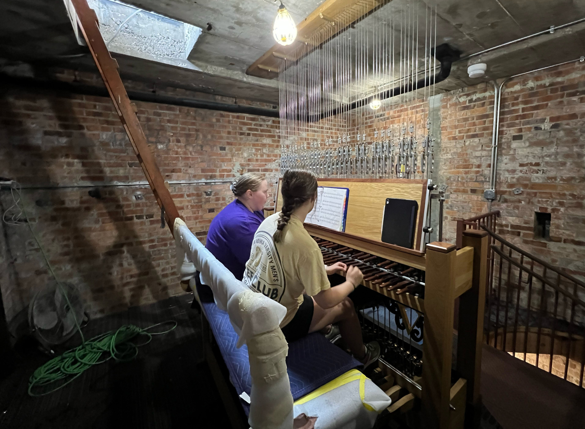 UNI Fight Song on newly-restored carillon