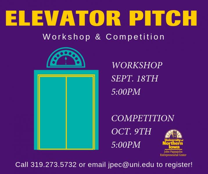 Elevator Pitch - workshop and competition 