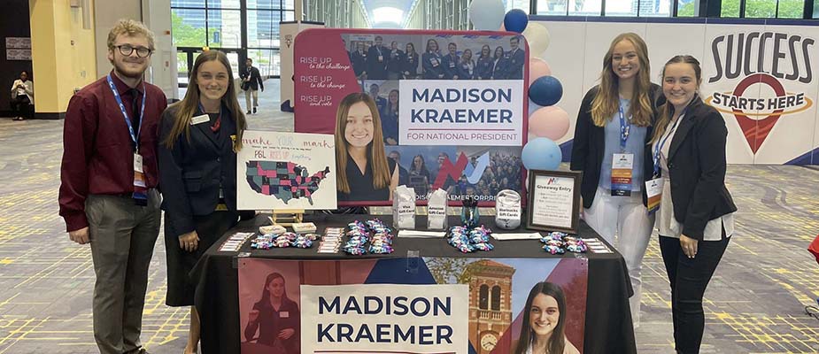 Madison Kaemer campaigning 