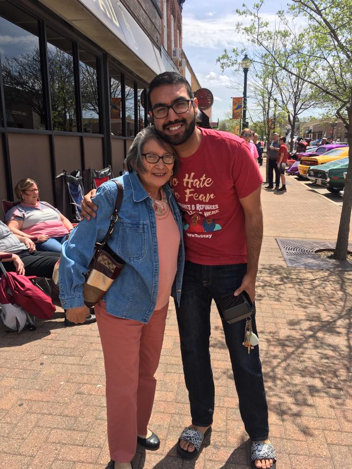 Jesús Lizárraga Estrada with Jaunita Wright