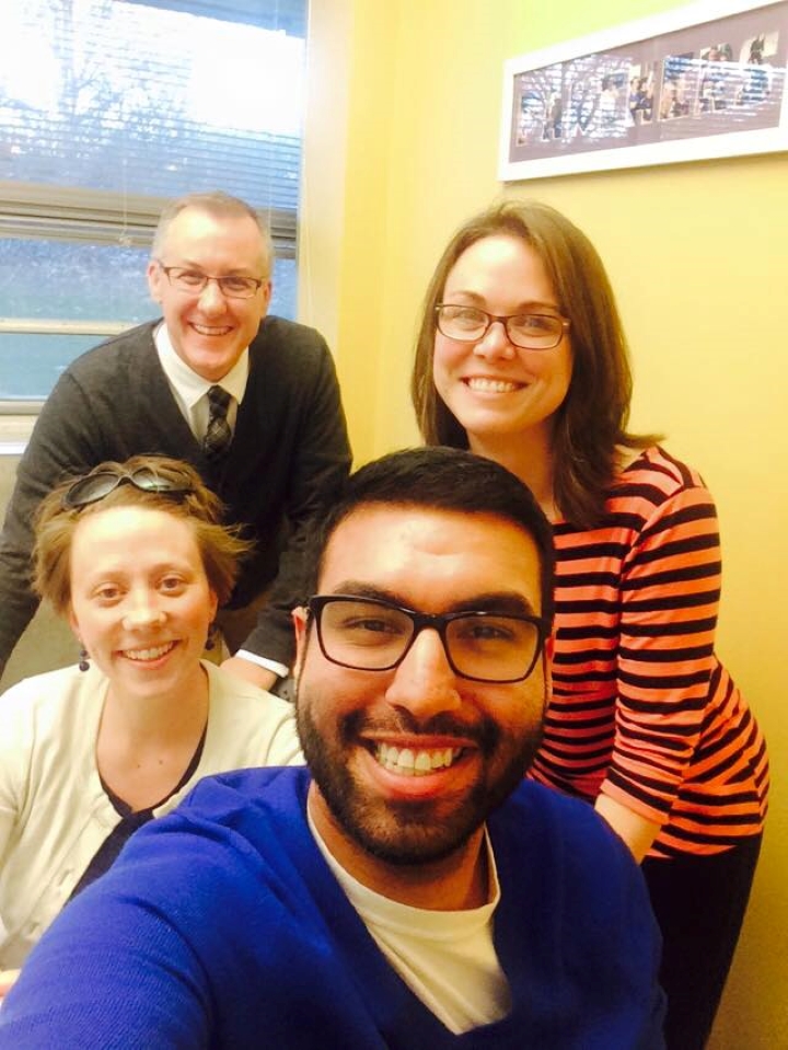 Jesús Lizárraga Estrada with Paul Sapp, Kristin Woods and Jenny Connolly