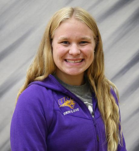 UNI’s first-ever para-swimming national champion doesn’t let losing sight stand in her way